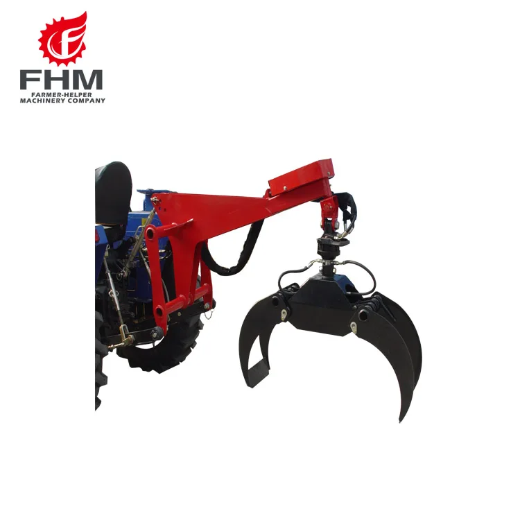 FMH New tractor attachment hydraulic tractor log grapple excavator for sale