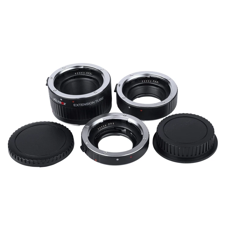 VILTROX DG-C Auto Focus Macro Extension Tube Set for Canon EOS EF/ EF-S Mount 5D2 5D3 5D4 6D 7D 70D