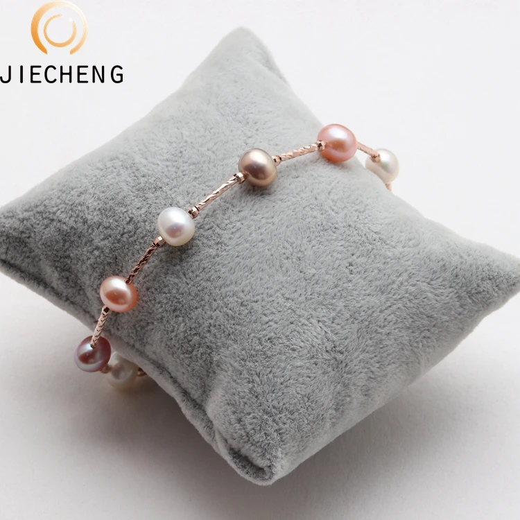 Real Wholesale Cultured Pearlbracelet Freshwater2018 Jewelry Natural Bracelet Beads Pearl