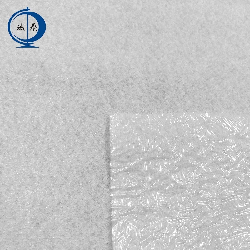 White polyester waterproof painter cover fleece needle felt