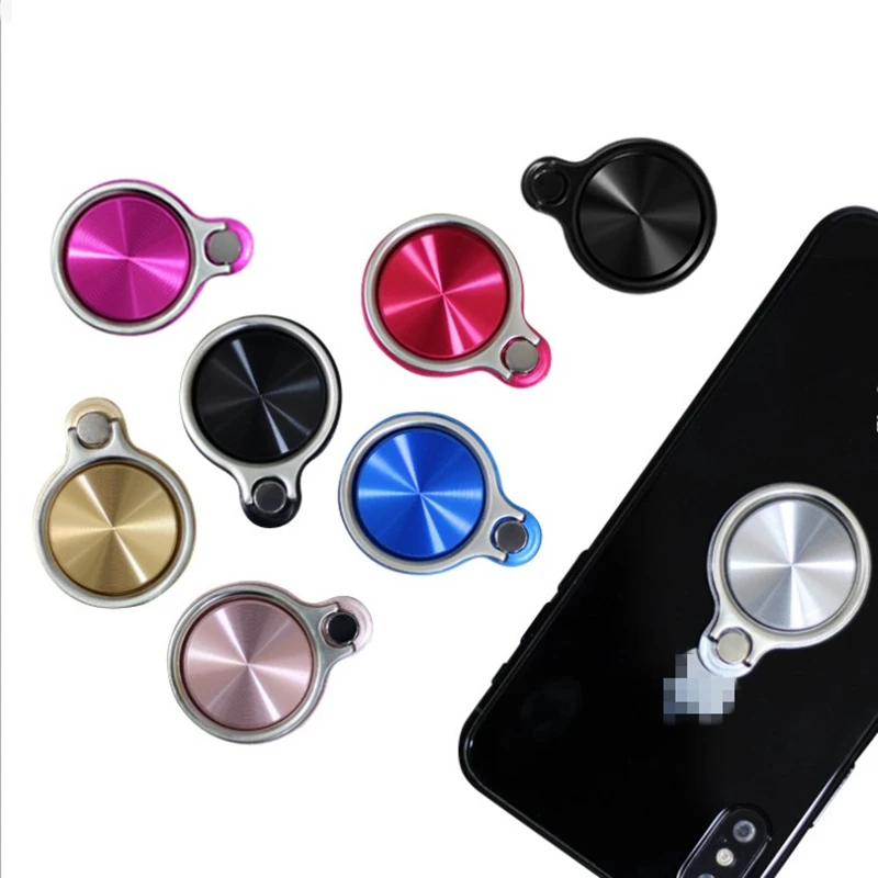 Новый оптовый держатель мобильного телефона 360 градусов вращающийся ленивый Магнитный кольцо Пряжка кронштейн