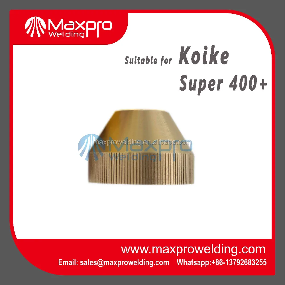 Koike Super 400 plus Plasma Cutting nozzle and electrode