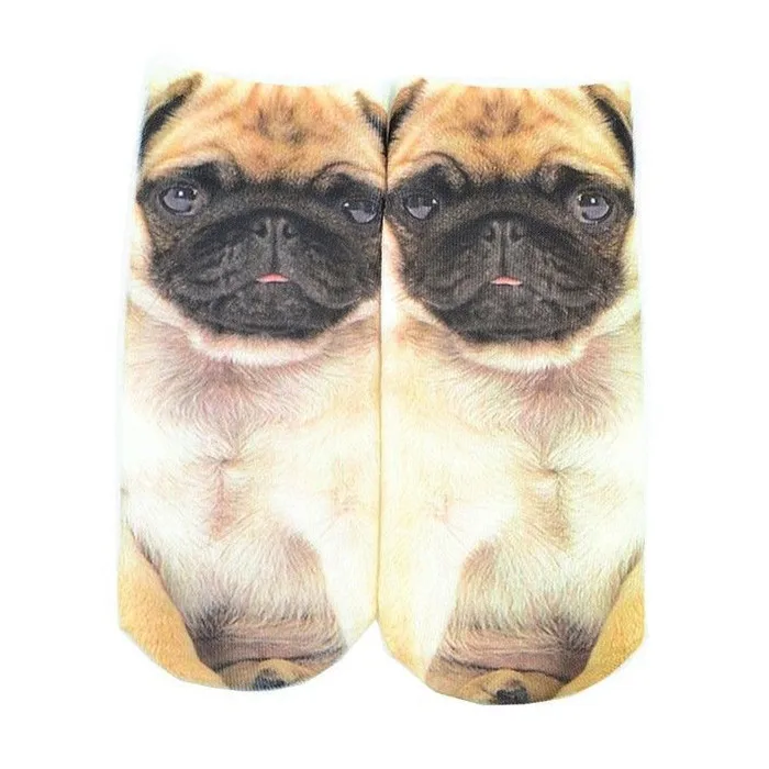 NOVELTY ANIMAL Womens Ankle Sublimation Socks No Show, Novelty Print No Show Socks, Fashion Low Cut No Show Sublimation Socks