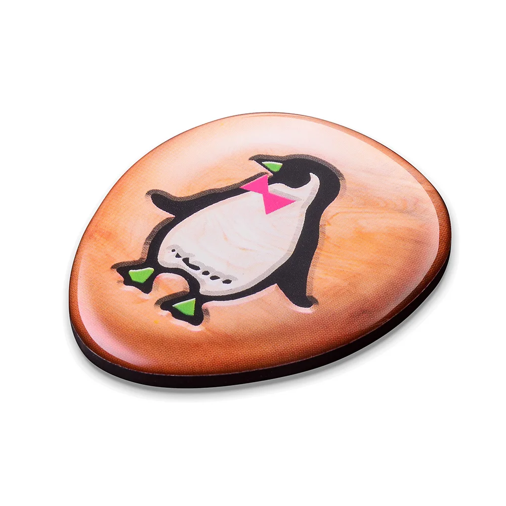 MORCART Best selling products on the stone painted polar bear series refrigerator stickers, polar bear epoxy refrigerator