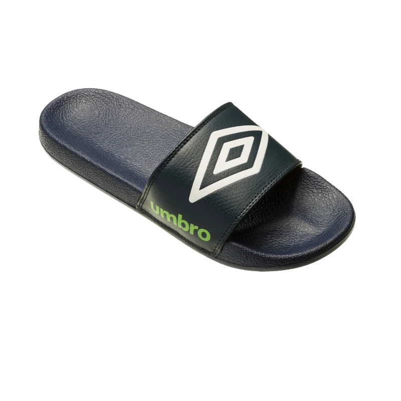 Custom logo eva plain slide sandal black pvc men slipper