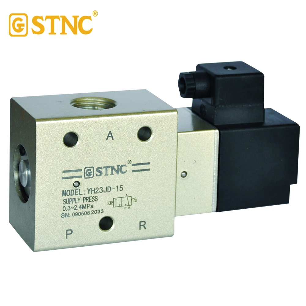 
Customized 2/3way High pressure Pilot Pneumatic Solenoid Valve 