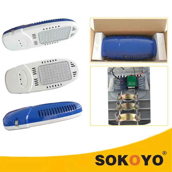 Top brand SOKOYO Super Bright 6M Height Bridgelux 30W LED Solar Street Lights
