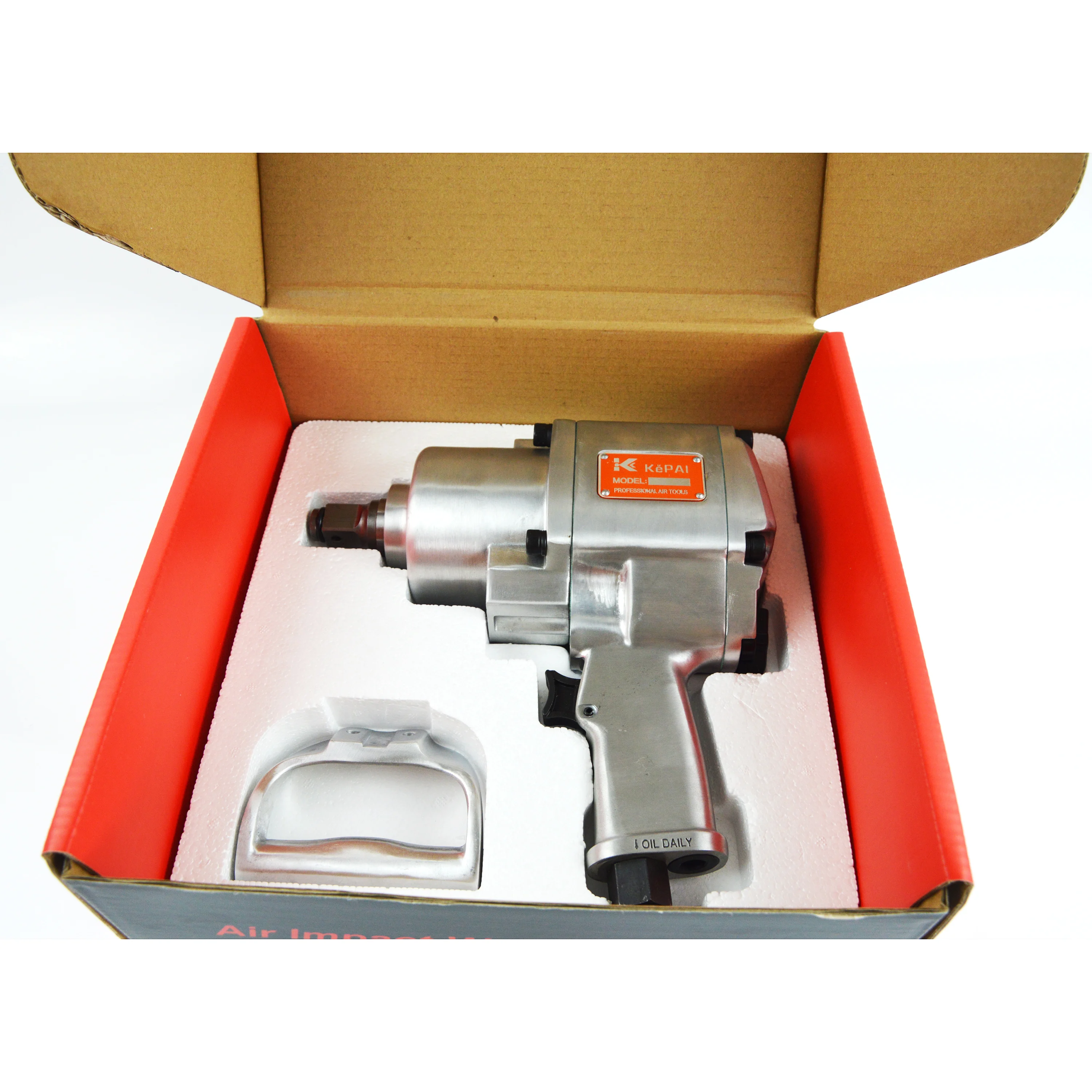 
KR-2738 Professional Pistol 3/4 inch Pneumatic Torque Tools Air Tools Power Twin Hammer Handle Exhaust Gun 