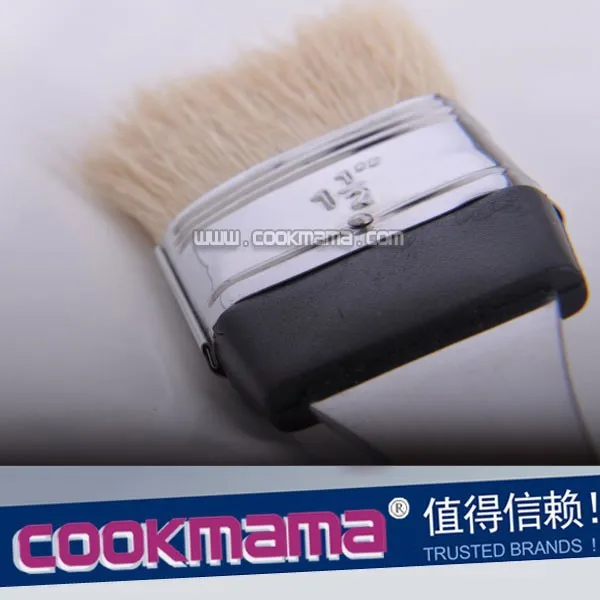 6pcs plastic handle bbq tool set with case