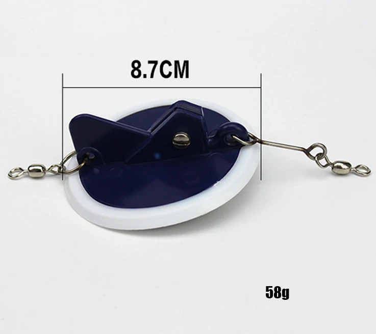 Новый дизайн, пластиковые Троллинговые Аксессуары для рыбалки, круглые соединения с защелкой