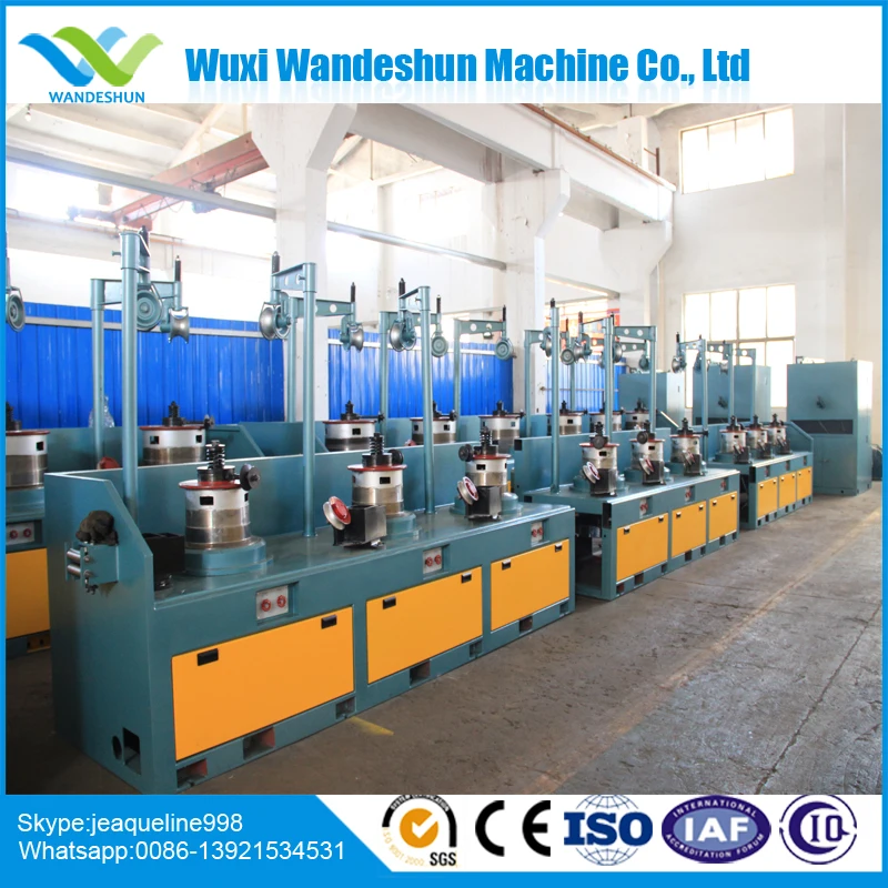 OTO Type/pully Steel Wire Drawing Machine LW9/560 Controlled by PLC/nail wire making machine