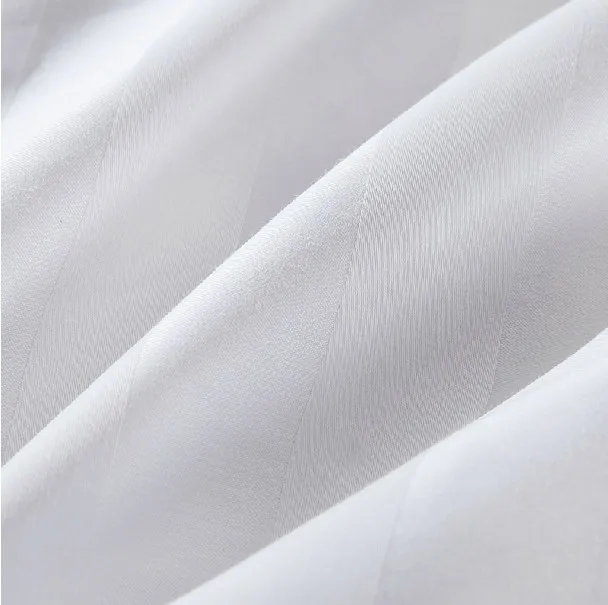 200 Thread Count Organic Egyptian Cotton Fabric bed linen flat bed sheet set