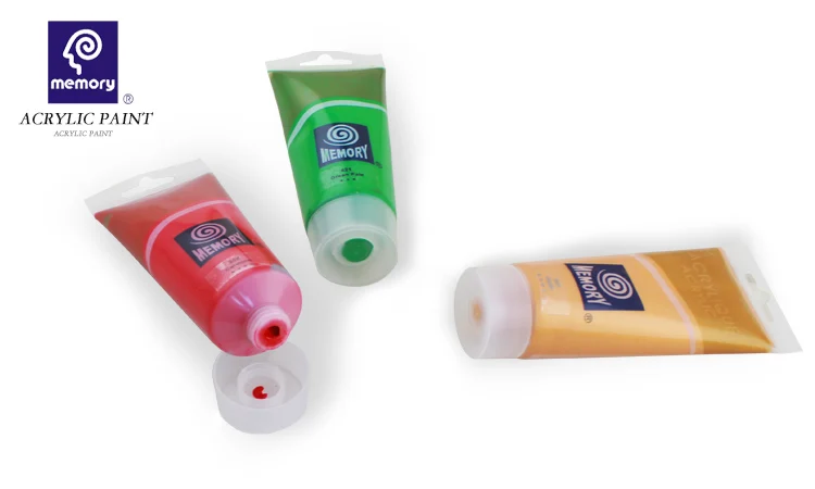 Memory Paint 120ml Pearlescent Acrylic Paint Artists Acrylic Colors