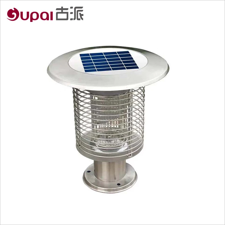 
Solar Powered Bug Efficient Zapper Light LED Insect Fly Moths Repellent Trap Solar Anti Mosquito Killer Lamp for Outdoor Use 