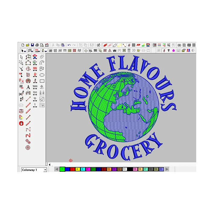 
Senior Designer Fast Cheap High-quality Sequins Applique Skull Design Factory Embroidery Designs 