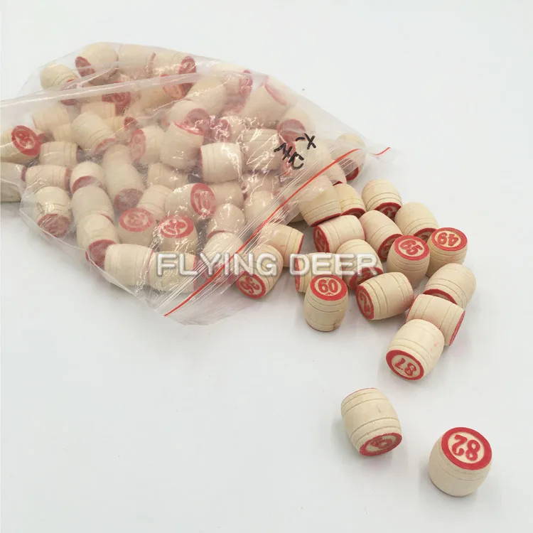 
Children Games Wood Lotto Bingo Toy, Toys Bingo Lotto Set 
