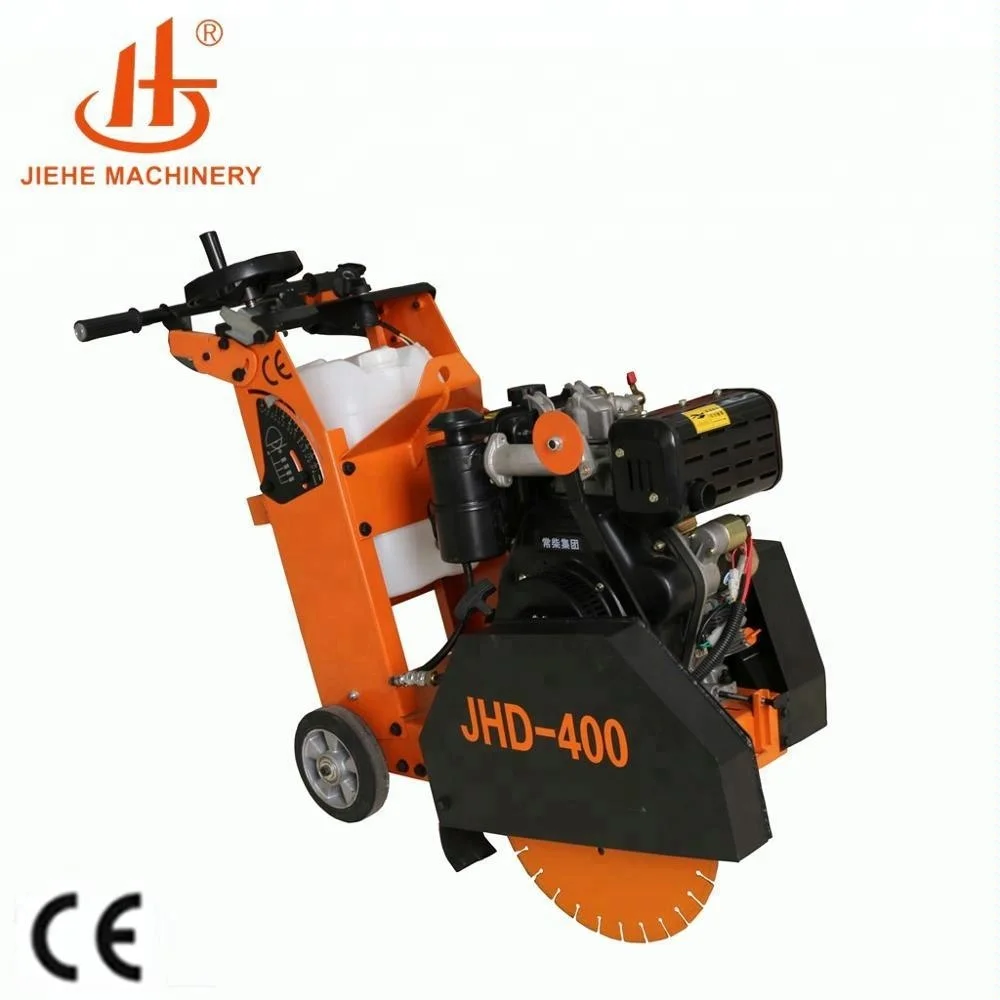 186F Diesel Road Concrete Cutter with 175mm Cutting Depth