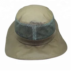 Custom Logo High Quality Summer Blank Football Bucket Hat With String