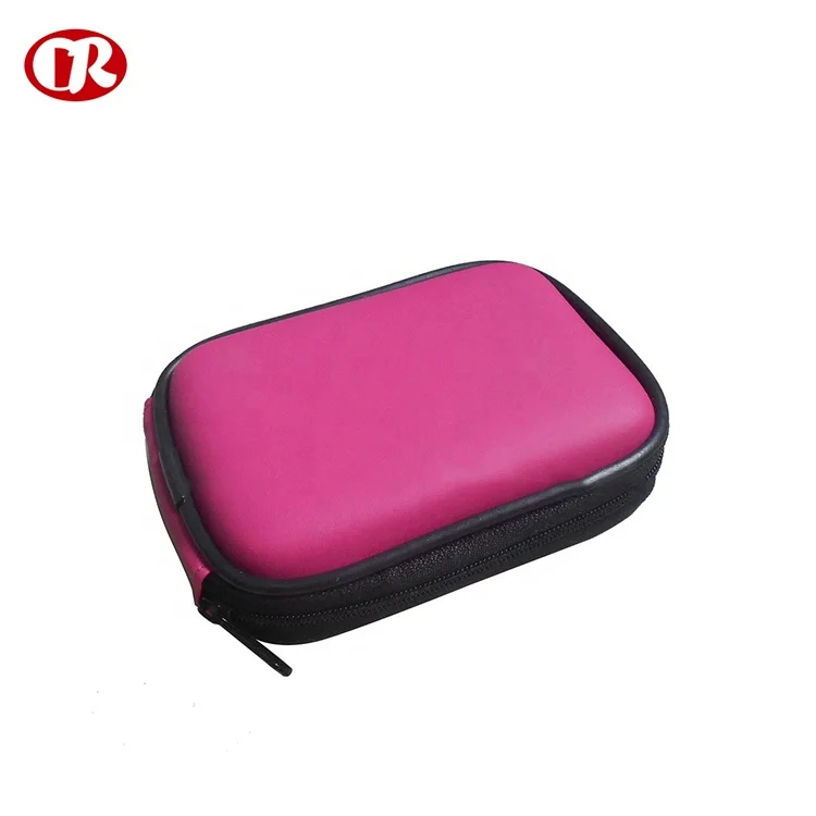 Цветной чехол из искусственной кожи с застежкой-молнией и металлическим крючком