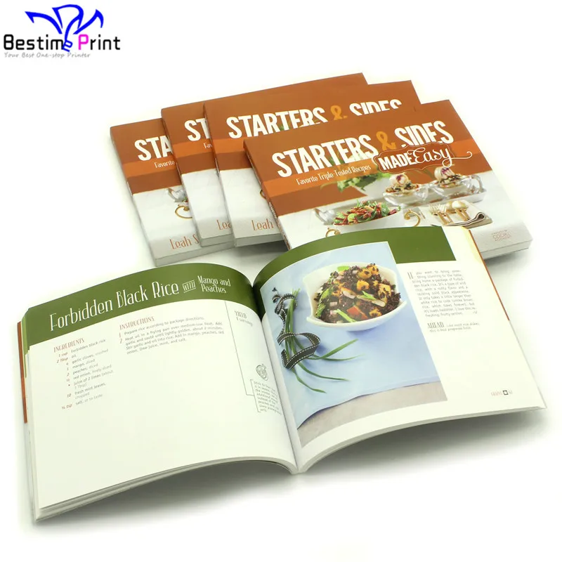 Non Toxic Ink Custom Book Printing Section Sewn Book Softback Book