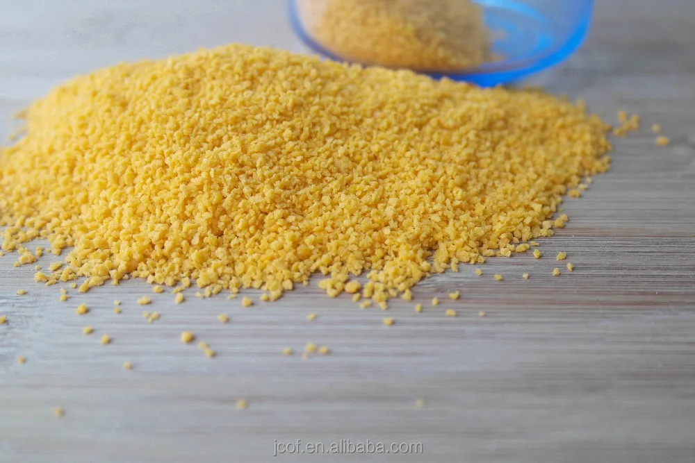 
Colored granule bread crumbs 
