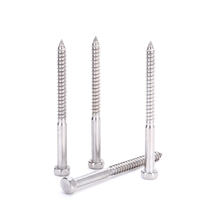 produce High Strength Professional Stainless Steel Fasteners Hexagonal head flange self-tapping screw