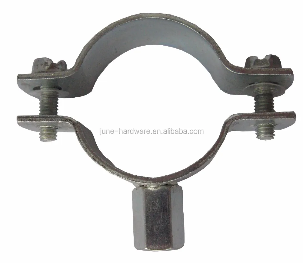 M8+10 heavy type steel pipe clamp