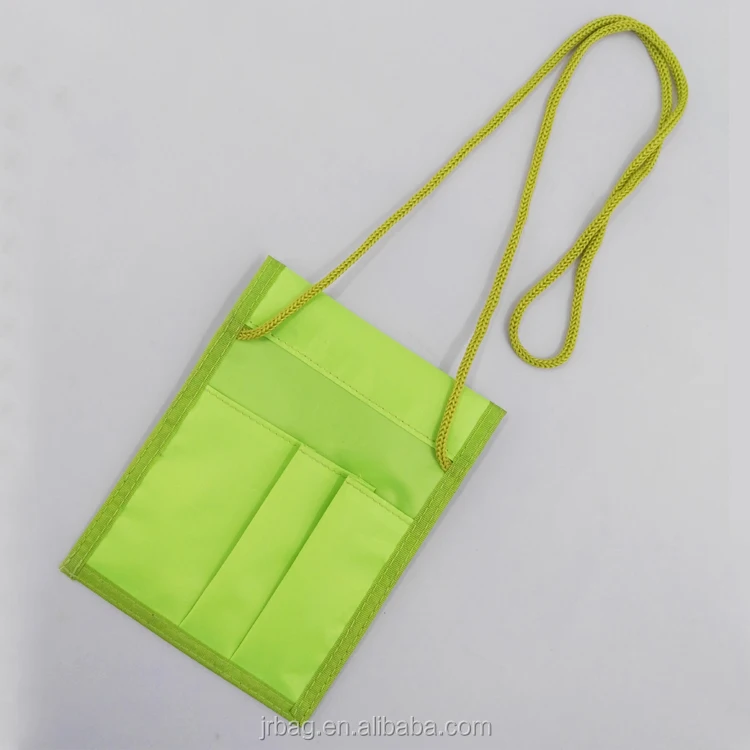 Deluxe RFID Blocking SafetyTravel Neck Wallet For Passport Badge Holder