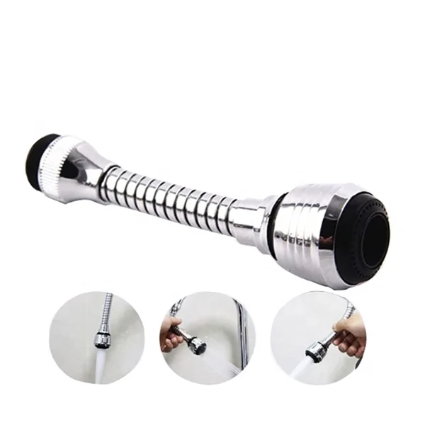 Faucet shower head antispattering water-saving tap nozzle extended filter