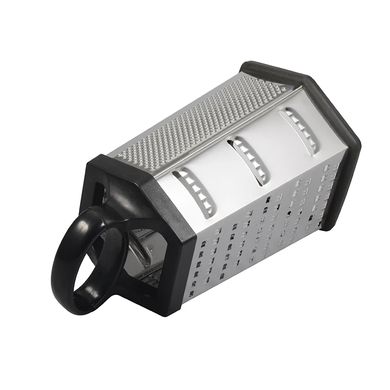 
Amazon Hot Sale Multi-function 6 sides vegetable stainless steel kitchen cheese anything grater 