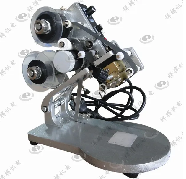 Dy-8B бумажная пленка ручное горячее тиснение Кодирование даты машина qr-код принтер