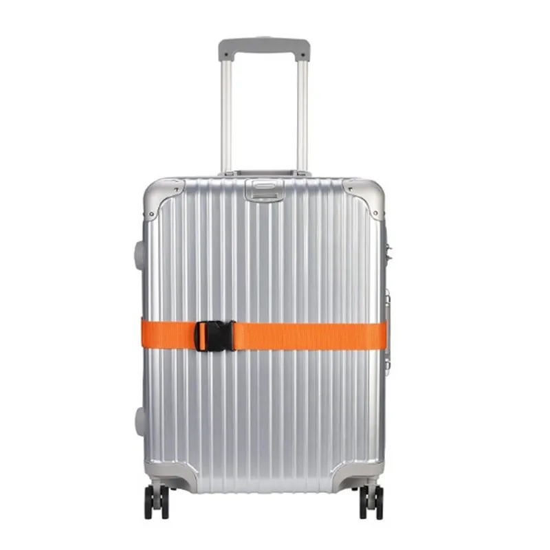 Promo custom adjustable travel nylon luggage belt strap