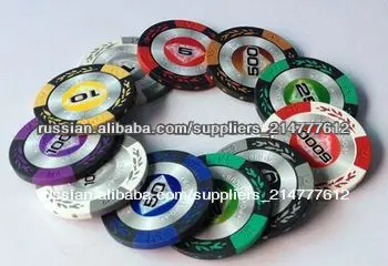 custom poker chips with sticker