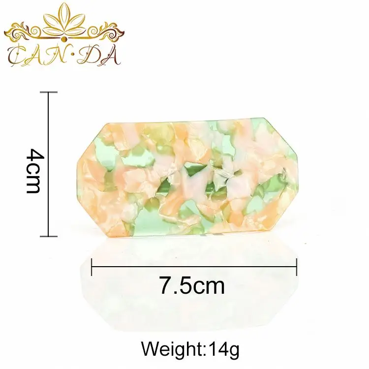 High performance women hair accessories clip personalize hair barrette for women