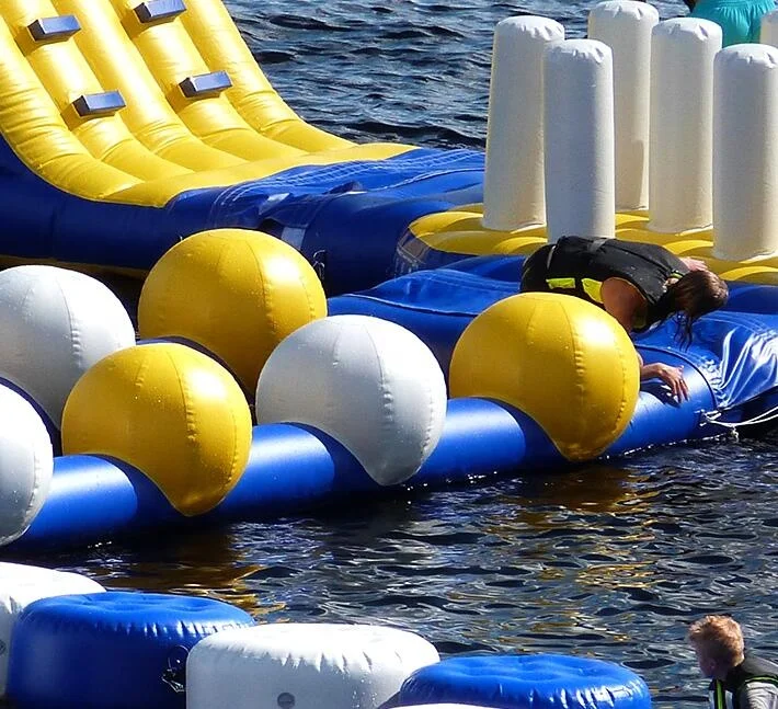 Cheer Amusement Inflatable Water Obstacle Course Slip N Slide for Adult