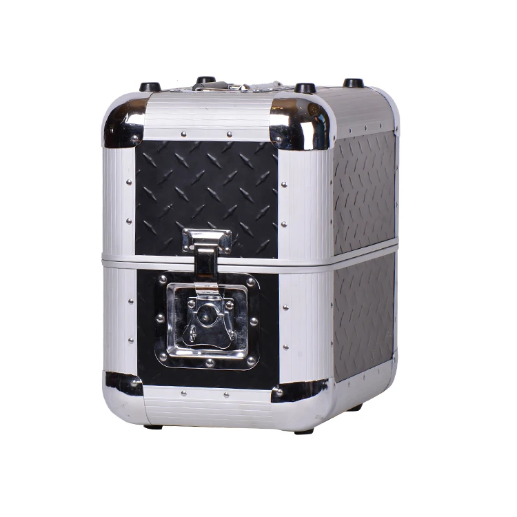 Custom Hard Shell Flight Case Lockable Aluminum Tool Box Instrument Carrying Case