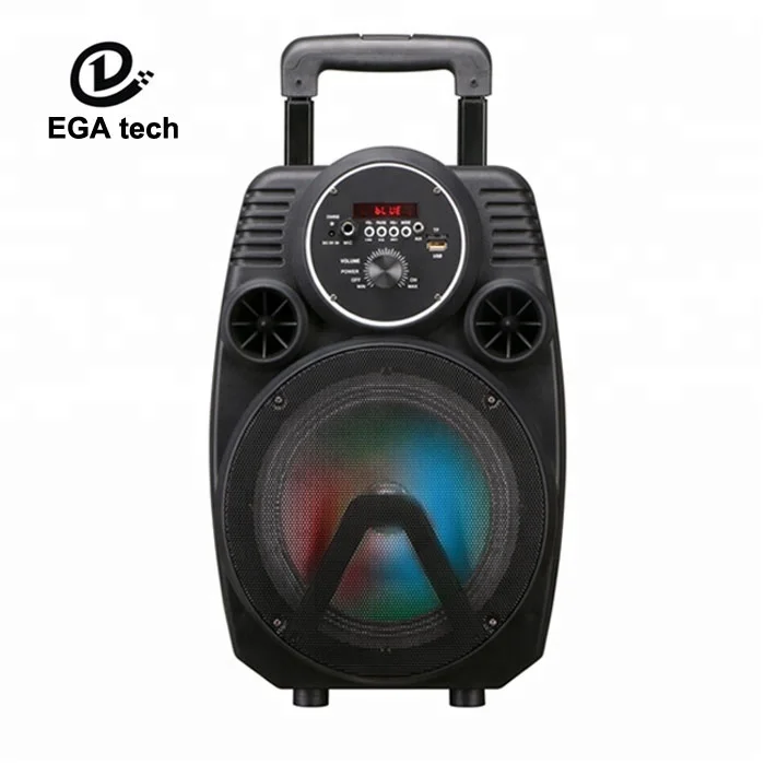 Новые Портативная колонка с bluetooth V4.0, MP3 плееры, FM, SD карты и USB функция 6 дюймов 8 12 тележка динамик