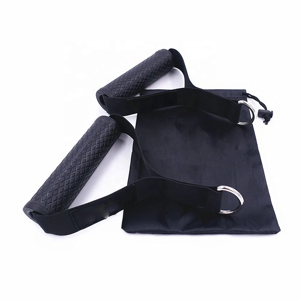 1 Pair Extreme Resistance Bands Ultra Heavy Duty Handles With Super Strong Nylon Webbing for Home Gym Band