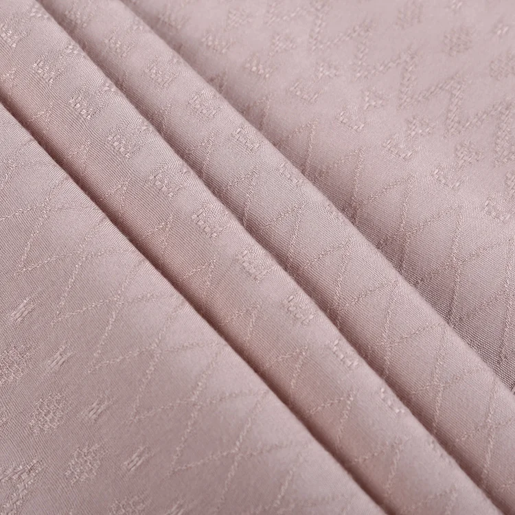 Keqiao esse hot sale 100% rayon woven knitting jacquard fabric