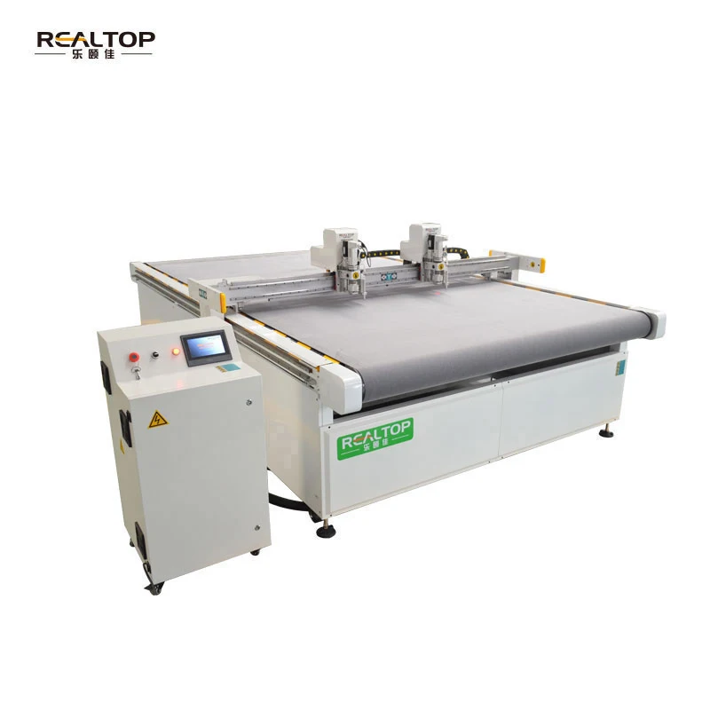 CNC cutter for folding cardboard Sample CNC cardboard machine