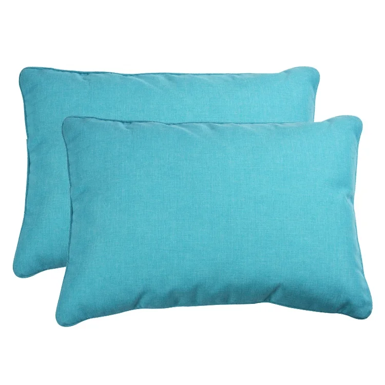 
Wholesale outdoor decorative pillows, Custom comfortable home polyester throw pillow,olefin,2 of set 