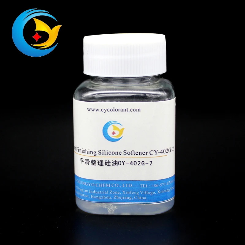CY-402G-2 Smooth Finishing Silicone Softener for Textile Printing and Dyeing Finishing