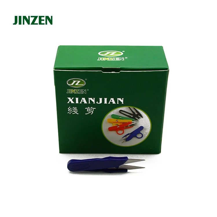 Wholesale Yarn Scissors TC-100 Plastic Handle Thread Cutter JZ-70712
