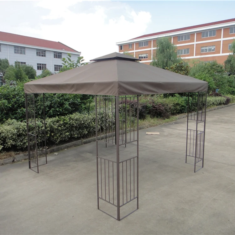 Metal Top Hot Sale Decorative Forged Seal Heat Transfer Gazebo