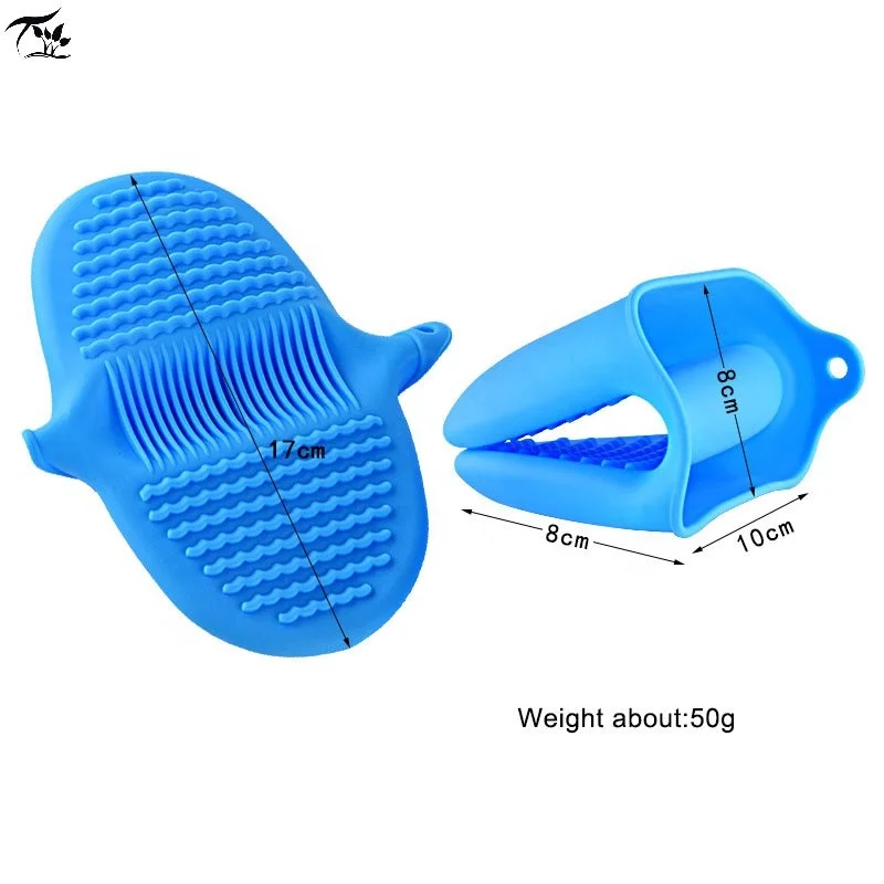 
Heat Resistant Cooking Pinch Grips Gloves Silicone Mini Oven Mitts 