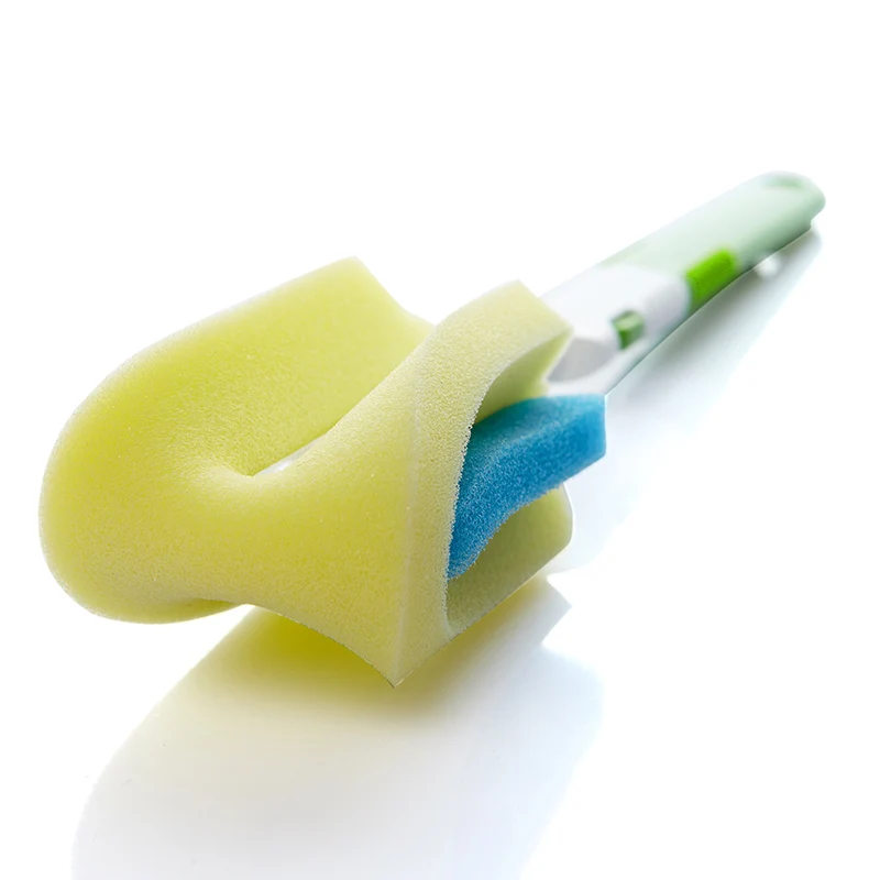 Baby Bottle and Cup Sponge Washing Cleaning Brush