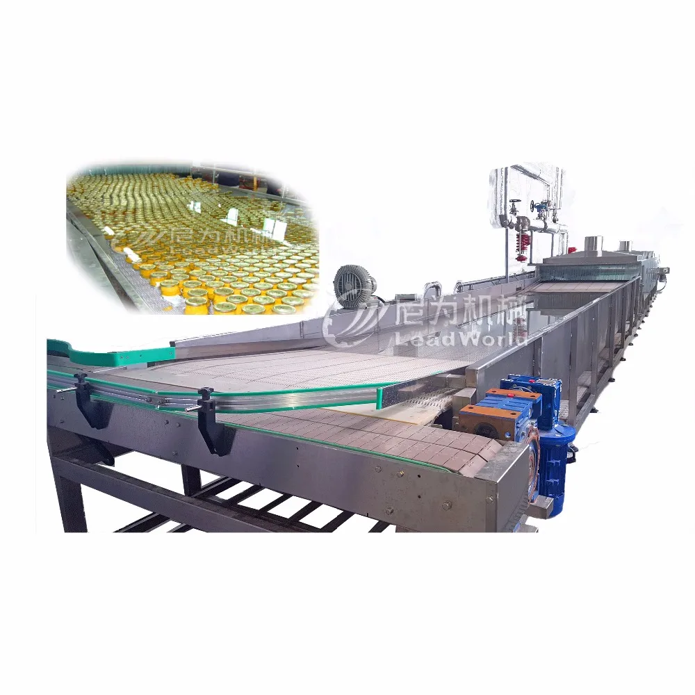 Полностью автоматическая машина для пастеризации сока в бутылках