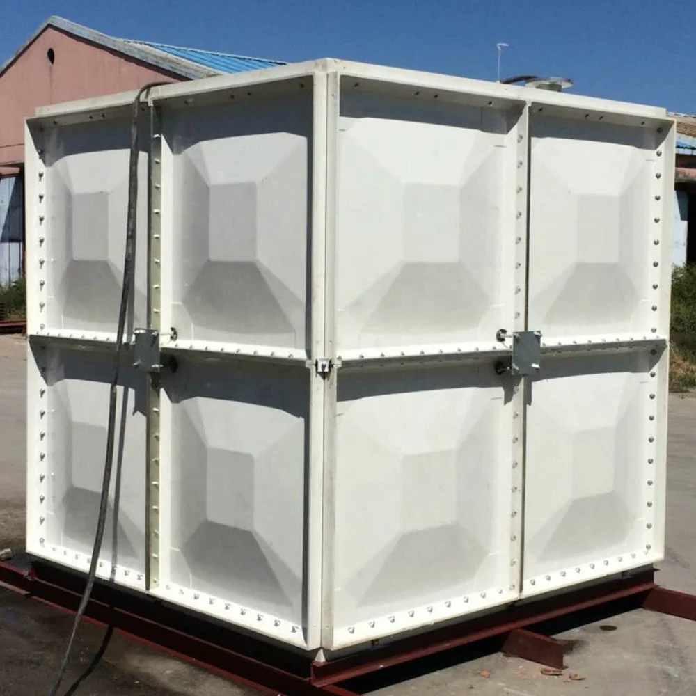 Sectional Farming Storage Fiberglass Smc Frp 10000 Litre Rain Grp Irrigation Water Tank