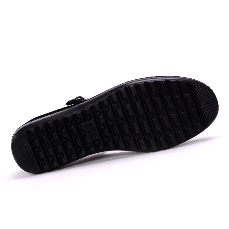 Элегантные церемониальные тканевые туфли на танкетке для работы в отеле старого Пекина