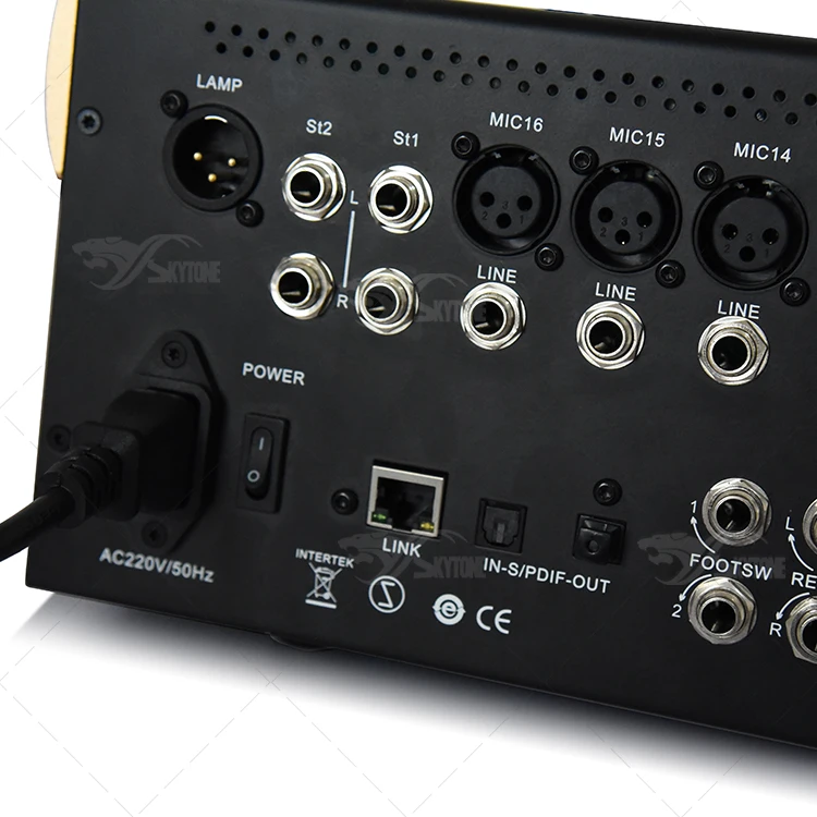 Skytone audio 24 channels digital mixer sound music mixer dj